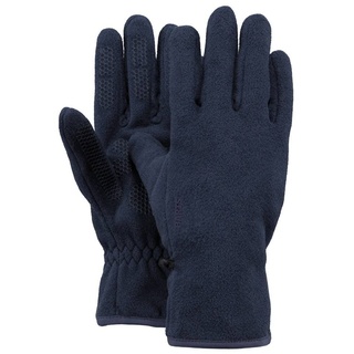 BARTS Unisex Handschuhe - Fleece Gloves, Fingerhandschuhe, warm, mit Grip Dunkelblau M