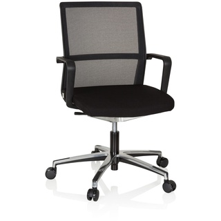 hjh OFFICE 608904 Bürostuhl Move-TEC NET 3D Stoff/Netz Schwarz Drehstuhl für dynamisches & gesundes Sitzen