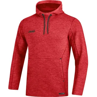Jako Premium Hoodie Damen rot meliert 44