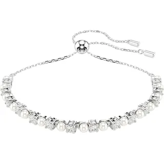 Swarovski Matrix Armband, Weiß, 5689633, Größe M