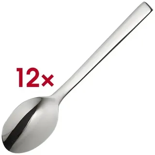 Solex 12-tlg. Moccalöffel-Set »Maya« Edelstahl silber