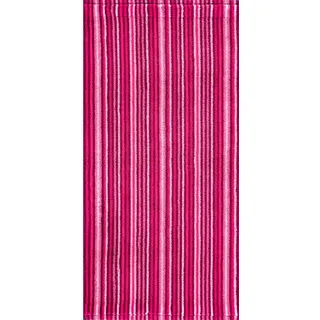 Egeria Handtücher Combi Stripes, Walkfrottee (2-St), mit feinen Streifen, 100% Baumwolle rosa