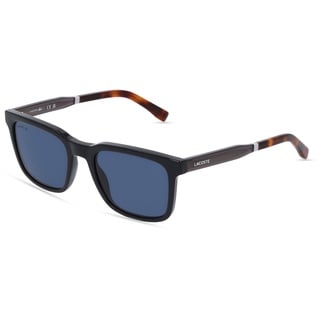 Lacoste L954S Herren-Sonnenbrille Vollrand Eckig Kunststoff-Gestell, schwarz