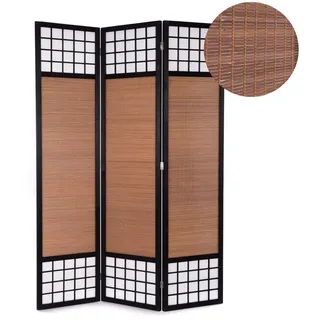 creedwood Raumteiler, Schwarz, Holz, Rechteckig, 120x170x2 cm, Wohnzimmer, Raumteiler & Paravents, Paravents