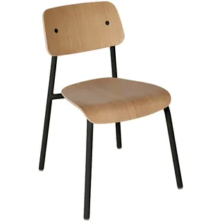 Fermob - Studie Stuhl, Eiche / lakritze