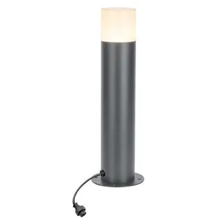 DIEBOLD Wegeleuchte LED 5 W 14x14x45,2 cm inkl. 15 cm PVC Kabel anthrazit