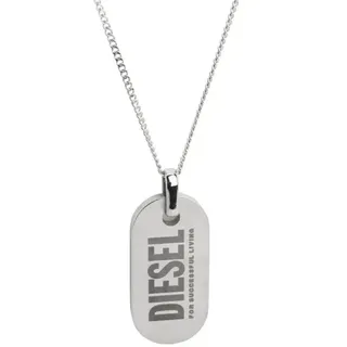 DIESEL Herren Halskette Necklace Silver Edelstahl DX1348040