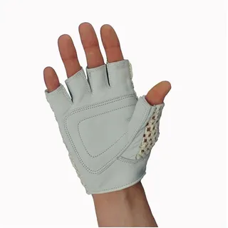 PRO FIT Fahrradhandschuhe, Radfahrerhandschuh, fingerlose Handschuhe mit Klettverschluss (1, Paar) hohe Fingerfertigkeit, Netzrücken 8