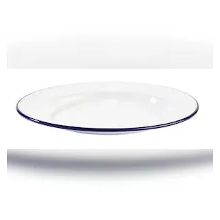 APS ENAMELWARE Speiseteller 26 cm weiß