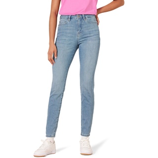 Amazon Essentials Damen Skinny-Jeans mit Hohem Bund, Helle Waschung, 46 Kurz