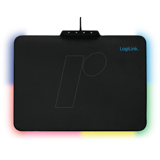 LOGILINK ID0155 - Mauspad, Gaming, mit RGB-LED Beleuchtung