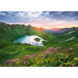 Ravensburger Puzzle Deutschland Collection - Allgäuer Bergsee | 1000 Teile