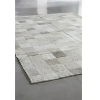 Esbeco Kuhfell Patchwork  (Grau, 100 % Echtfell, 180 x 120 cm)