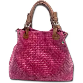 FLORENCE Umhängetasche Leather Pink/Brown