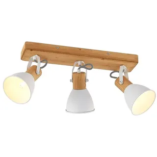 LINDBY Merela 3-flg. 45 x 16 x 24 cm Holz/weiß