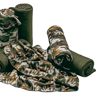 Weitere... Commando Fleece Decke 135x185 cm, Woodland