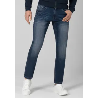 Regular-fit-Jeans TIMEZONE "Regular GerritTZ" Gr. 31, Länge 32, blau Herren Jeans 5-Pocket-Jeans