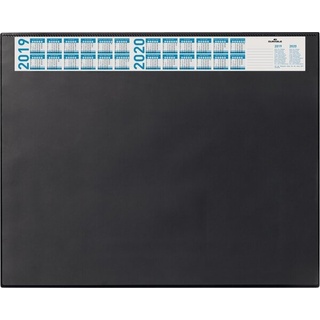Durable Schreibunterlage schwarz 650x520mm mit Vollsichtplatte