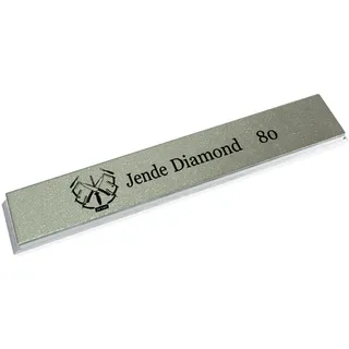 1 x 6 Jende Diamant-Schleifsteinplatte für Edge Pro, Jende JIGS, TSProf, Hapstone Sharpener, Ruxin (Körnung 80)