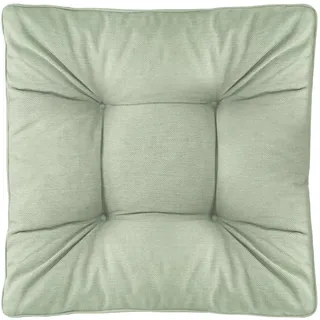 Best Wool Lounge Kissen für Rattan Gartenmöbel 60x60 cm - Loungekissen für Stuhl - Sitzkissen Rattanmöbel - Hochwertiges Polypropylen