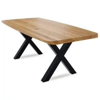 58 aufm Kessel Danette 140 x 79 x 90 cm Wildeiche geölt/schwarz