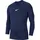 Dri-FIT langarm Funktionsshirt Herren midnight navy/white S