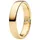 Damenring 164776C01 Klassische Schiene Gold Gr 58