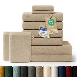 Blumtal Handtuchset 10-tlg. braun