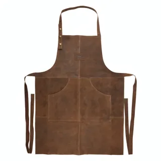 Esschert Design Esschert Leder BBQ Grillschürze Küchen Schürze Kochschürze Latzschürze Party