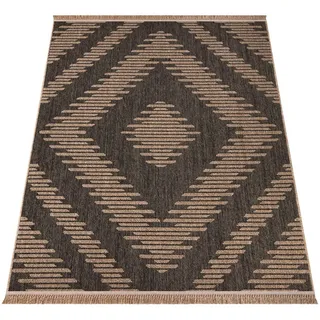 KADIMA DESIGN Outdoor Teppich 120 x 160 cm Anthrazit