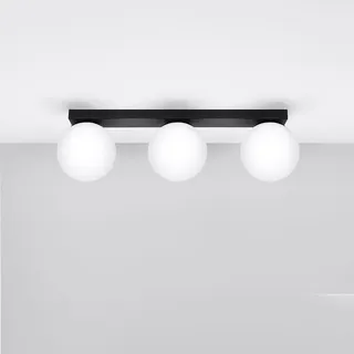 Sollux YOLI 3 3xG9 kugelförmig schwarz
