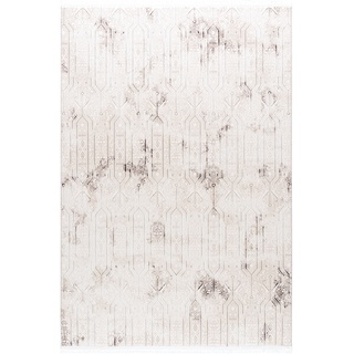 Teppich SEHRAZAT "Diamond 7820" Teppiche Gr. B/L: 80 cm x 300 cm, 6 mm, 1 St., beige (creme) Orientalische Muster