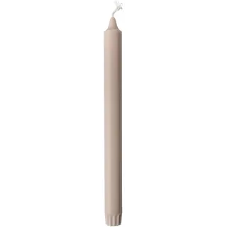 Kronenkerzen 100% Stearin, 9h 250 x 22 mm  gold