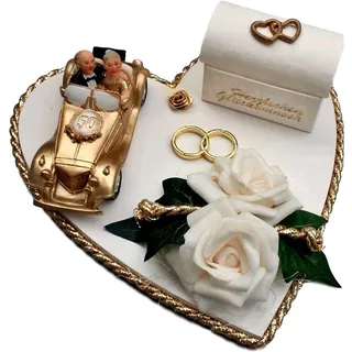 Der-kleine-Dekoladen Geldgeschenk Verpackung goldene Hochzeit Geld verschenken Gold 50 Jahre verheiratet Goldhochzeit