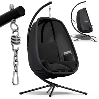 CASARIA Hängesessel XXL Grau