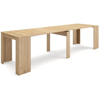 SKRAUT HOME EX300ROC2018S Konsolentisch 302x77x90 cm Eiche