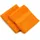 Handtuch 50 x 100 cm orange 2 St.