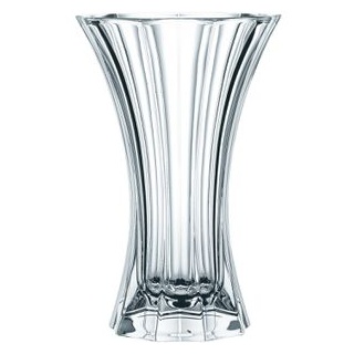 Nachtmann Vase 80502 Saphir, Kristallglas, Tischvase, trichterförmig, Höhe 27 cm