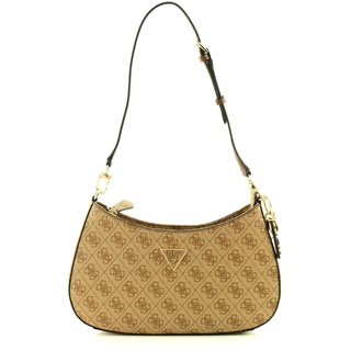 GUESS Damen Schultertasche Noelle gemischt Farbsortierung 35-braun