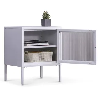 Coemo Nachtschrank Tokio 50 x 40 x 60 cm Weiß