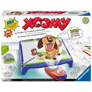 Ravensburger Xoomy Maxi A4 18135 - Zeichnen lernen Kreatives Zeichnen und Malen für Kinder ab 6 Jahren Zeichenset mit über 300 Motiven für unendli...
