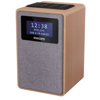 Philips TAR5005 - Radiouhr - 1 Watt - helles Holz