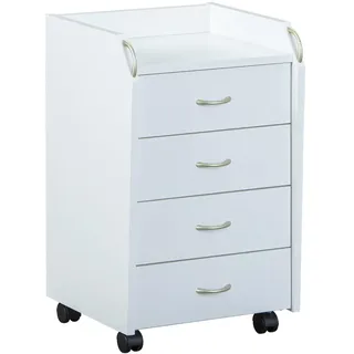 Interlink Pronti Rollcontainer 40 x 37 x 65 cm weiß