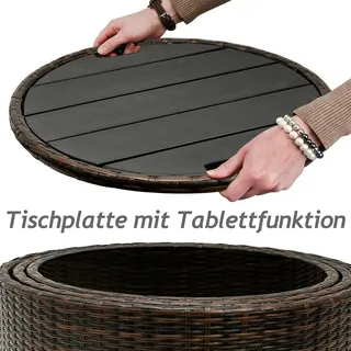 CASARIA Sonneninsel WPC braun