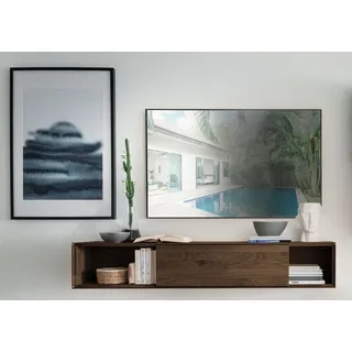 Hängeelement 150x26cm Massivholz Wildeiche nußbaumfarbig NEU OVP!!!