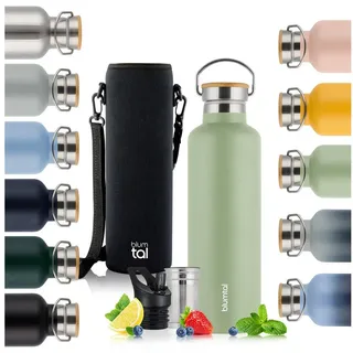 Blumtal Thermosflasche grün 1 l