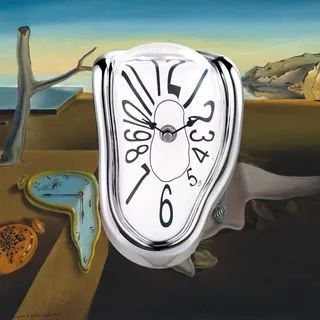Lafocuse Lautlos Salvador Dali Uhr 18,0 cm 18x13x15 gold