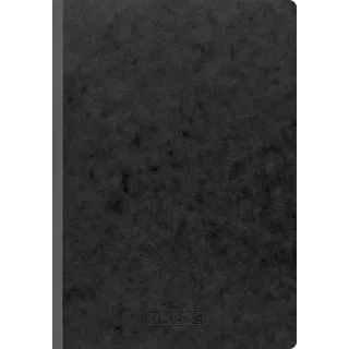 Brunnen Notizbuch FACT!plus DIN A4 kariert, schwarz Softcover 192 Seiten