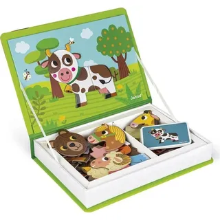 Janod Magnetbuch Tiere