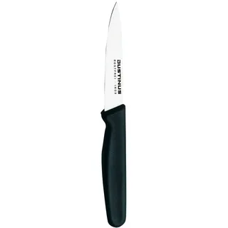 JUSTINUS Allzweckmesser FINE CUT, L 19,4 cm - Schwarz - Edelstahl - Kunststoffgriff